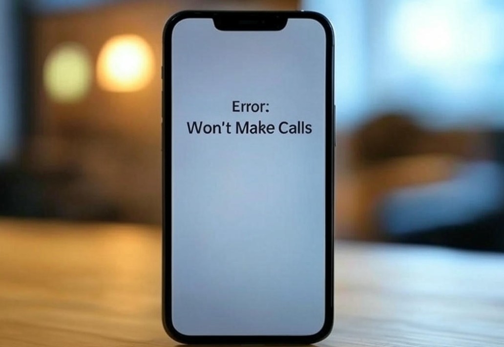 why is my phone not allowing me to make calls iphone